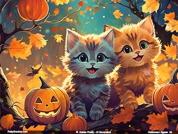 Halloween Kittens 34